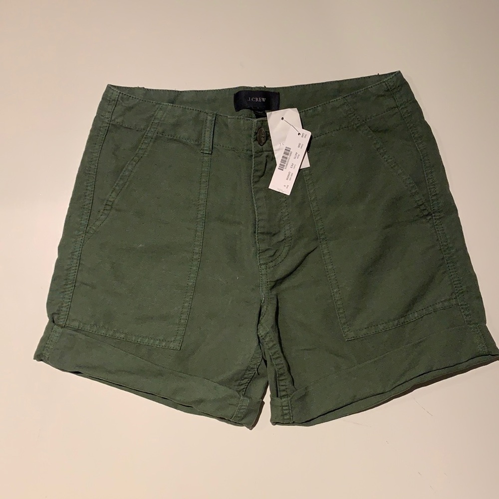 J.Crew women’s size 0 shorts in Olive